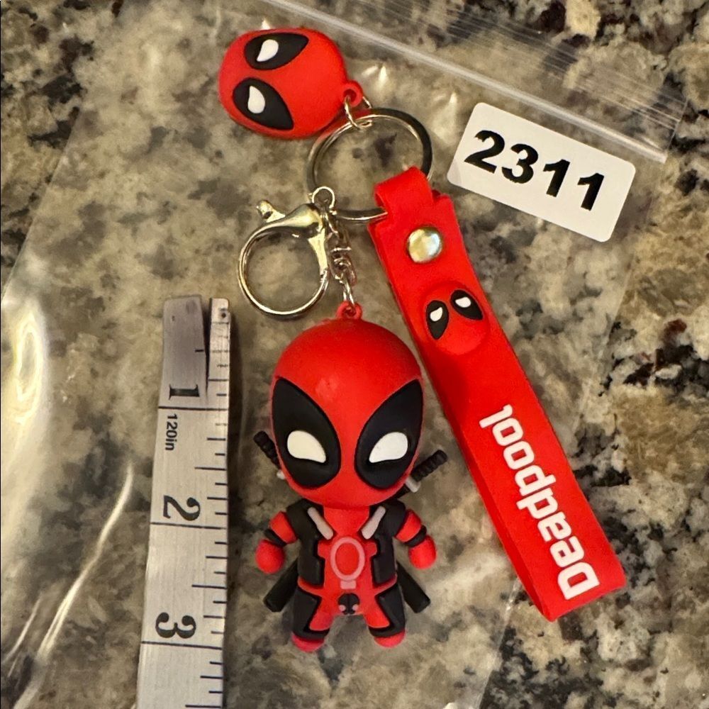 2311 Matthew Fun Items Key Ring & Bag Charm